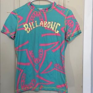 Billabong teen rash guard